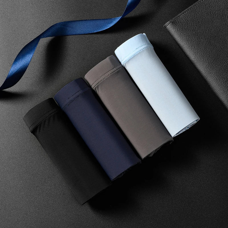 Men's Ice Silk Thin Boxers Chicchar Fashion