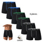 6pcs Men Cotton-Spandex Boxers Chicchar Fashion