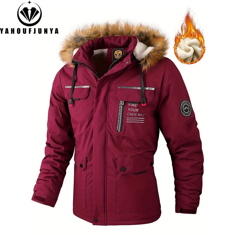 Men's Fleece Windproof Jacket