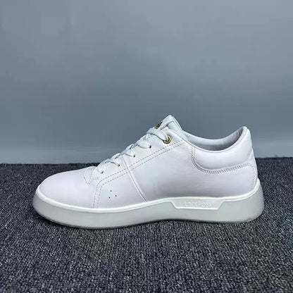 Men Leather Casual Shoes New Fashionable Genuine Leather Casual Sports Shoes Breathable and Comfortable for Men - Chicchar Fashion