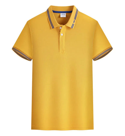Breathable Cotton Polo Tee