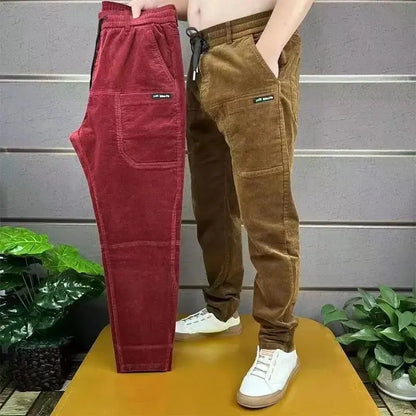 Stylish Men's Corduroy Trousers - Chicchar Fashion