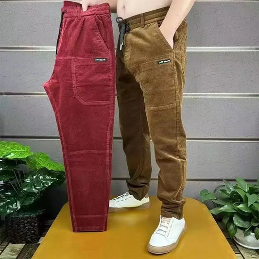 Stylish Men's Corduroy Trousers - Chicchar Fashion