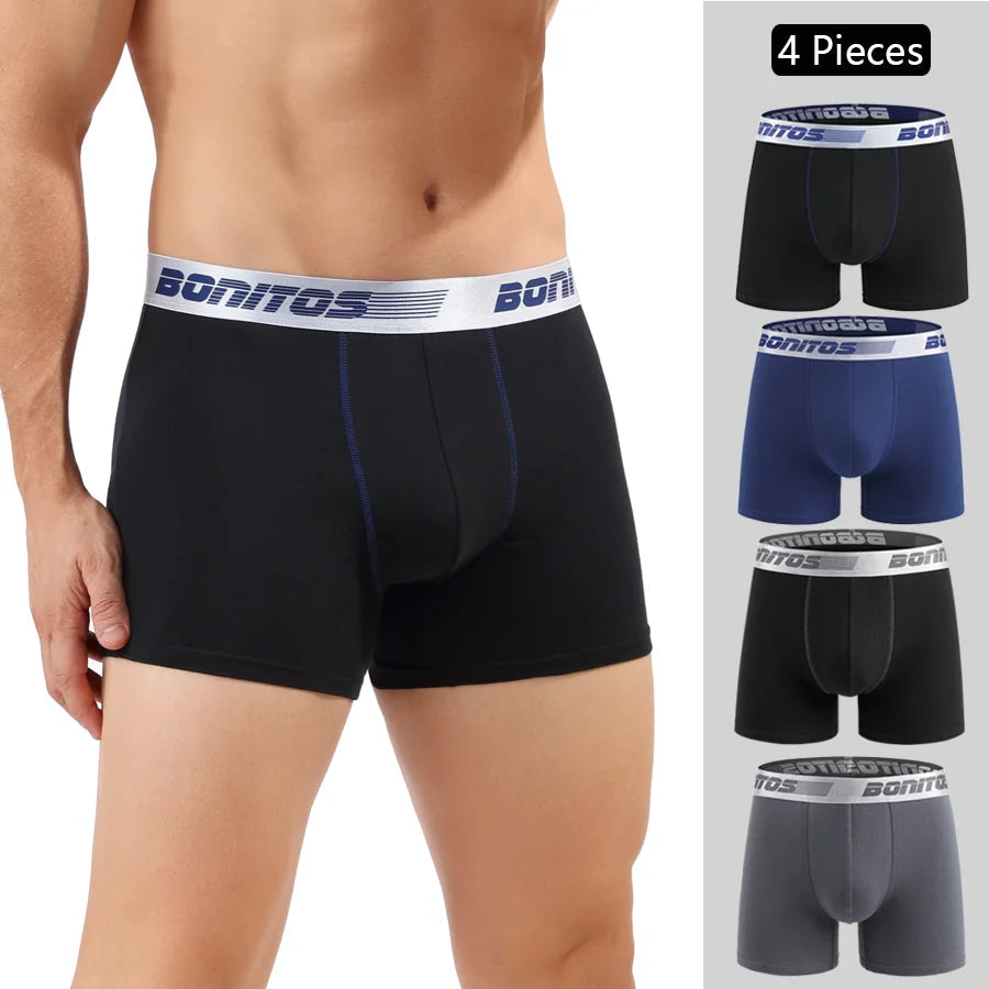 Men's Cotton Boxer 4-Pack Chicchar Fashion