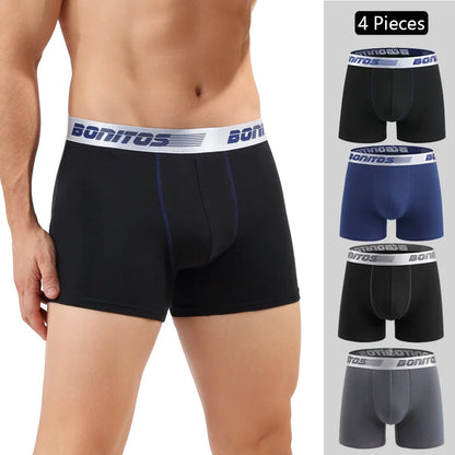 Men's Cotton Boxer 4-Pack Chicchar Fashion