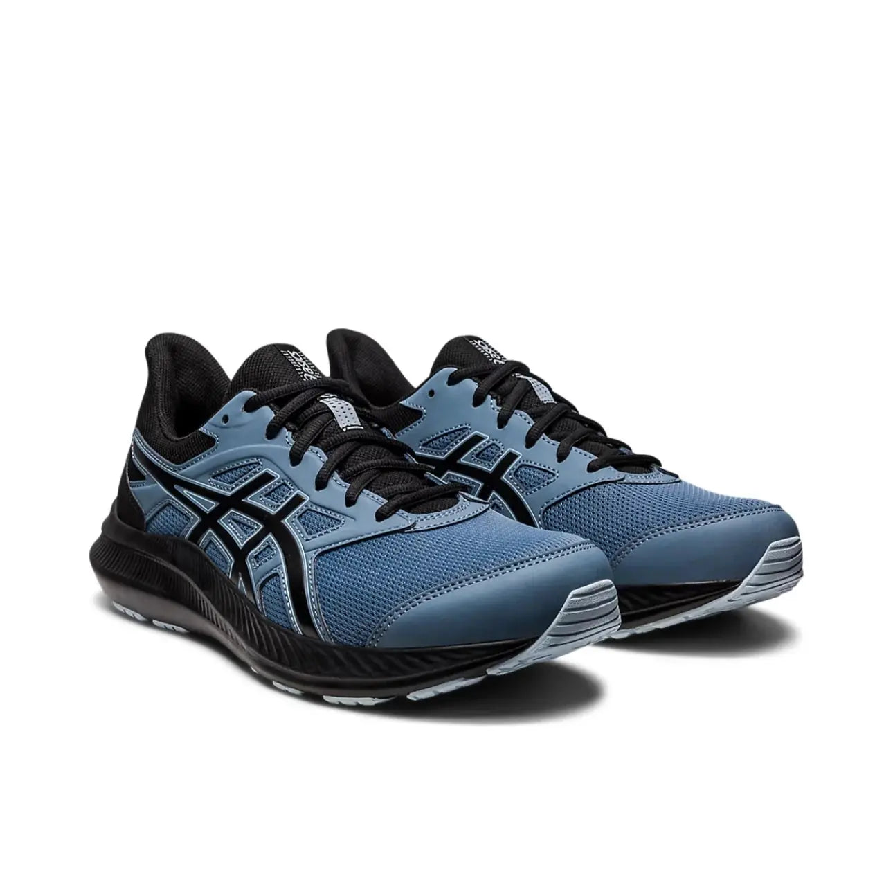 Asics Jolt 4 Comfortable and Fashionable Mesh Low Top Casual Running Shoes for Men  Black and Blue - Chicchar Fashion