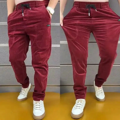 Stylish Men's Corduroy Trousers - Chicchar Fashion
