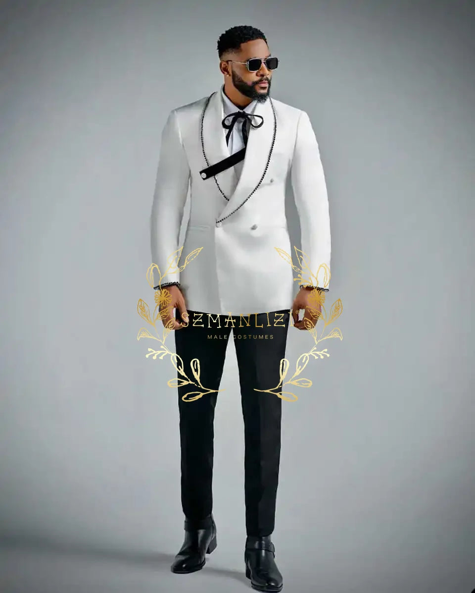 Houndstooth Cotton Suit Set