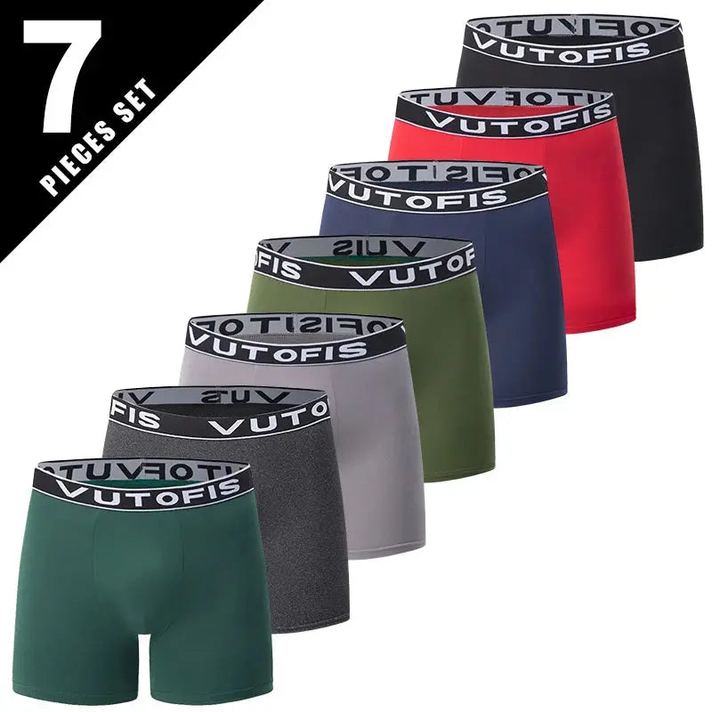Men's Polyester Spandex Boxers Chicchar Fashion