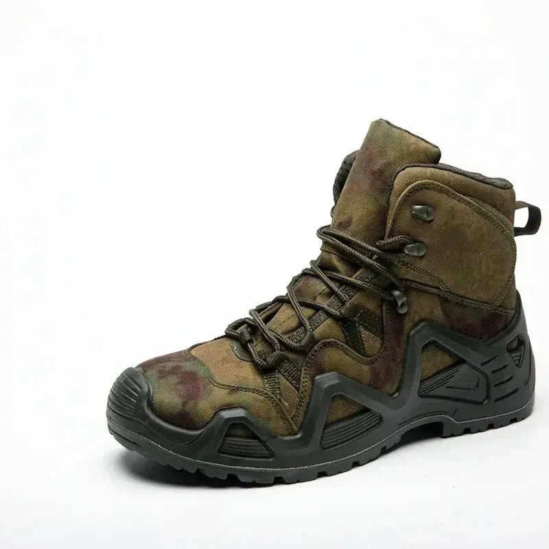 Outdoor Hiking Boots Men's Lace Up Breathable Training Tactical Hiking Desert Boots Plus Size Shoes Botas Militares Masculinas - Chicchar Fashion