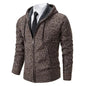 Stand Collar Fleece Cardigan Chicchar Fashion