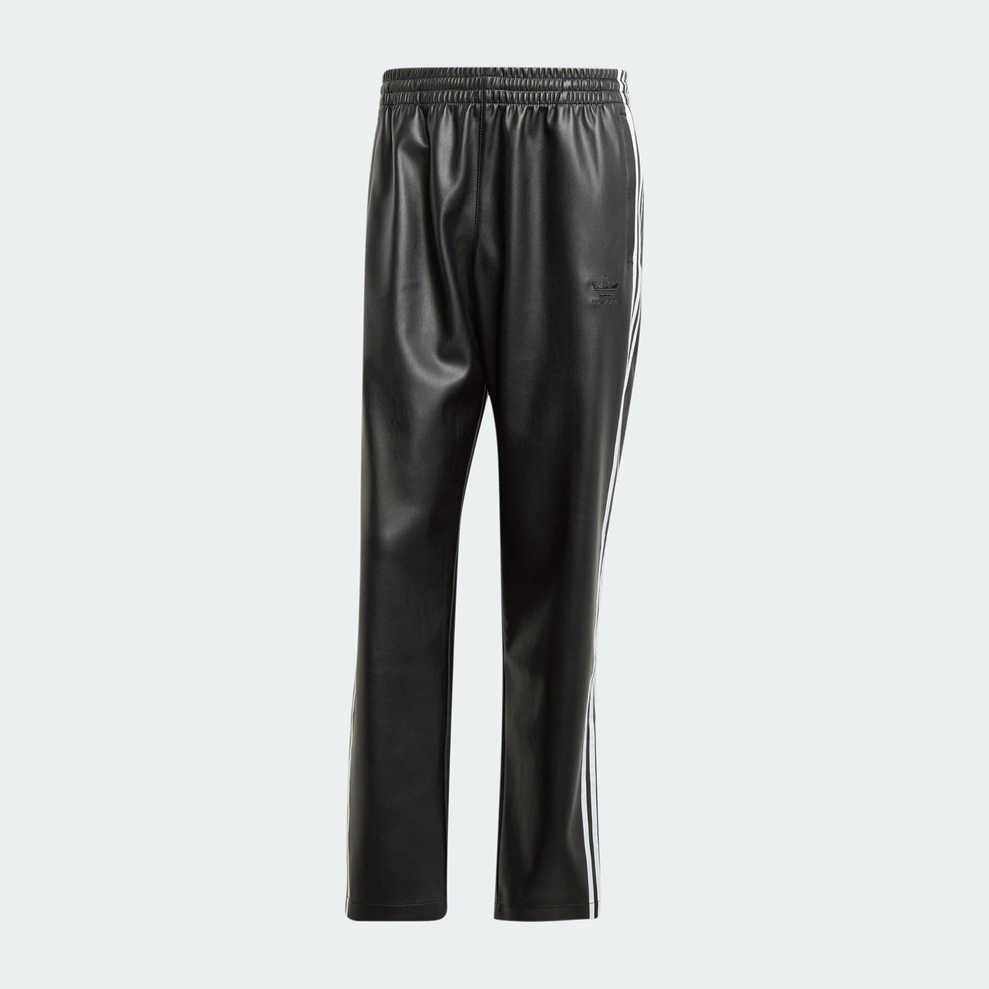 Adidas genuine Trefoil Men's Loose Metallic Faux Leather Sport Pants IZ4038