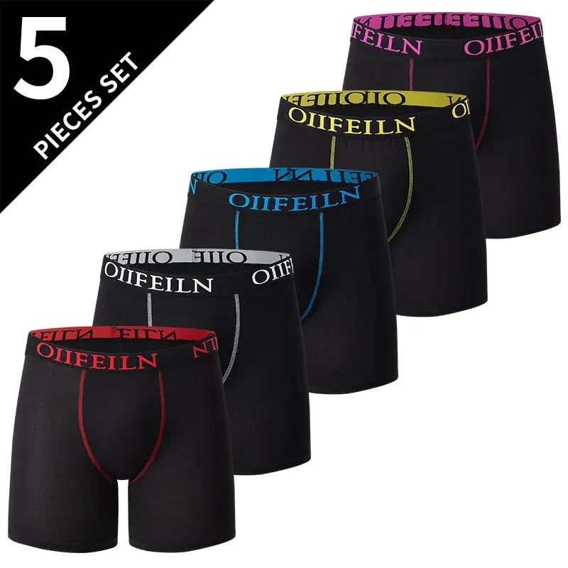 Men's Polyester Spandex Boxers Chicchar Fashion