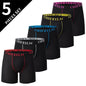 Men's Polyester Spandex Boxers Chicchar Fashion