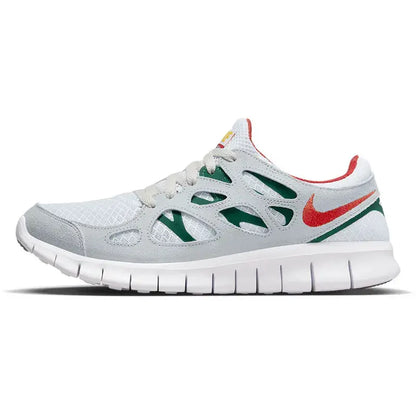 Nike Official Authentic Free Run 2 New Men's Low-Cut Lightweight Running Shoes 537732-102 - Chicchar Fashion