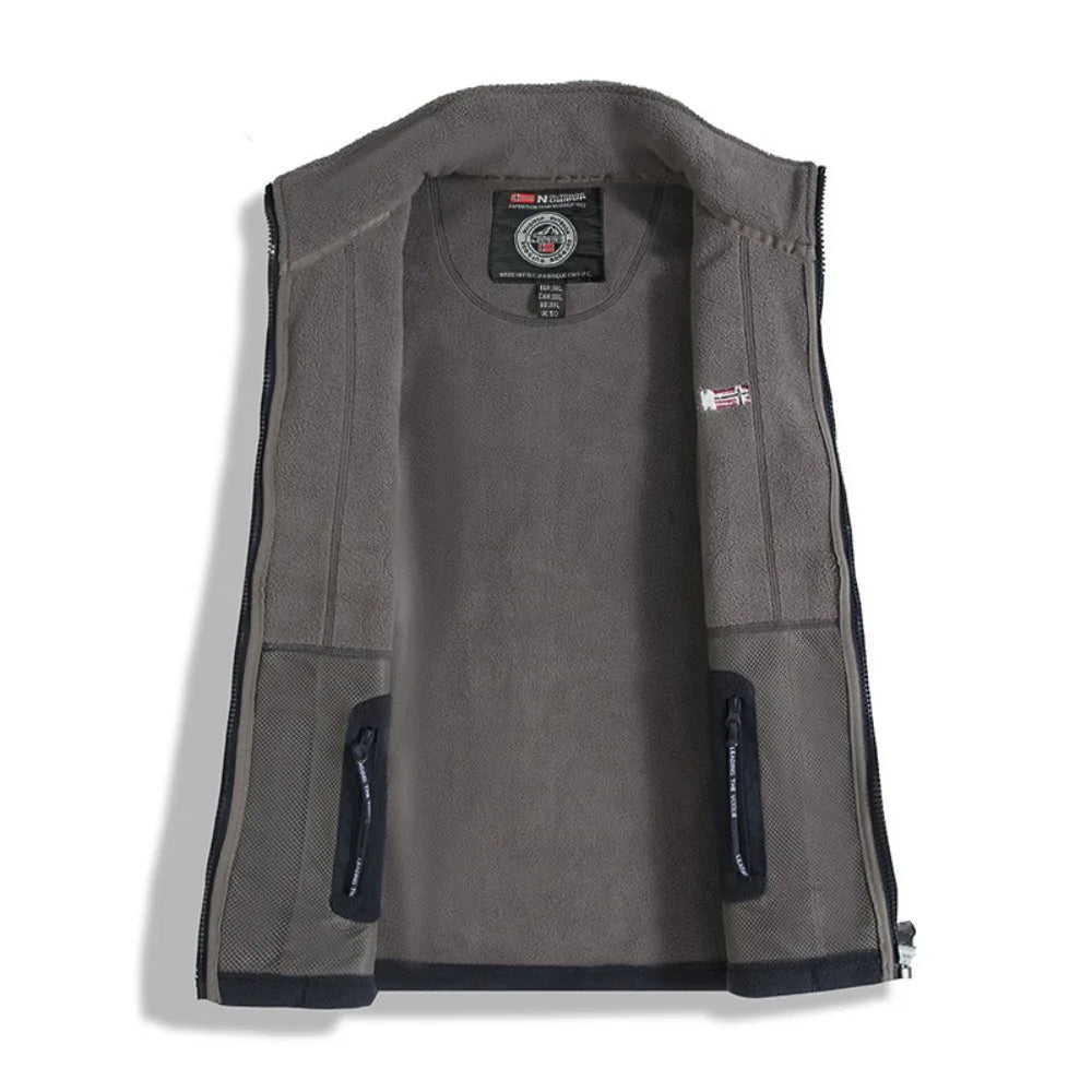 Men Warm Polar Fleece Jacket