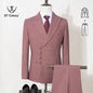 Double Breasted Slim Fit Suit
