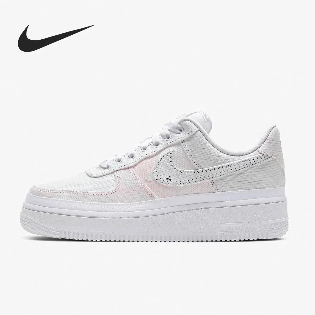 Nike genuine AIR FORCE 1 women's cushioned classic sports and leisure shoe CJ1650-100 - Chicchar Fashion