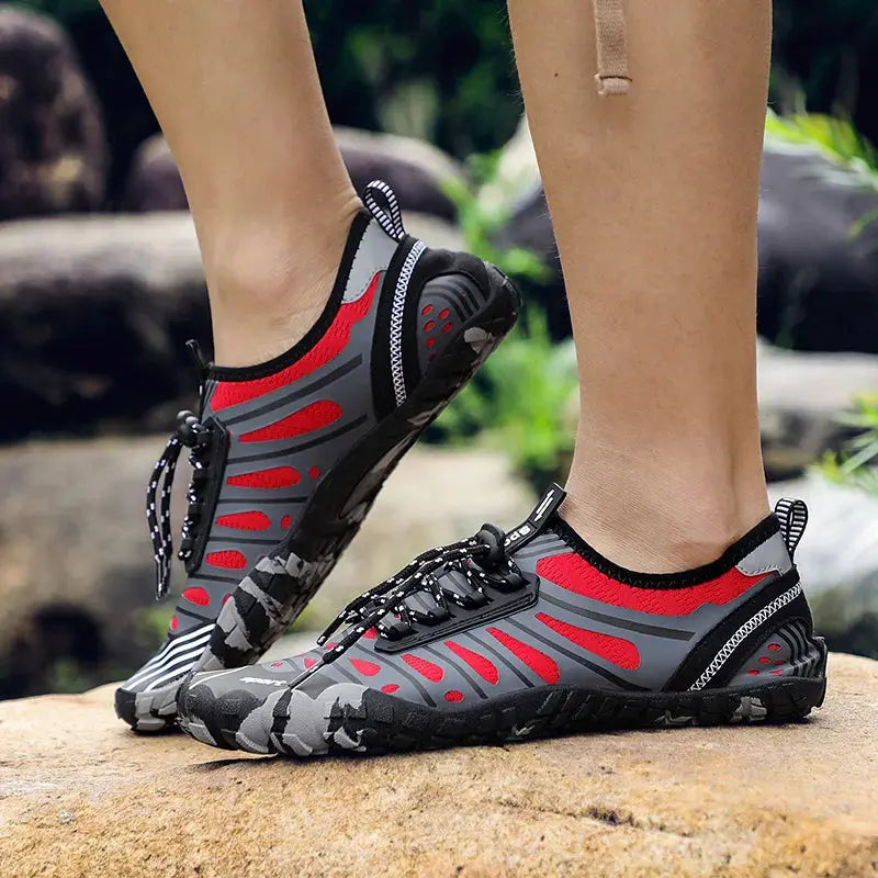 Breathable Mesh Men Tactical Hiking Shoes Outdoor Non-slip Durable Trekking Climbing Shoes Women Upstream Wading Water Sneakers - Chicchar Fashion