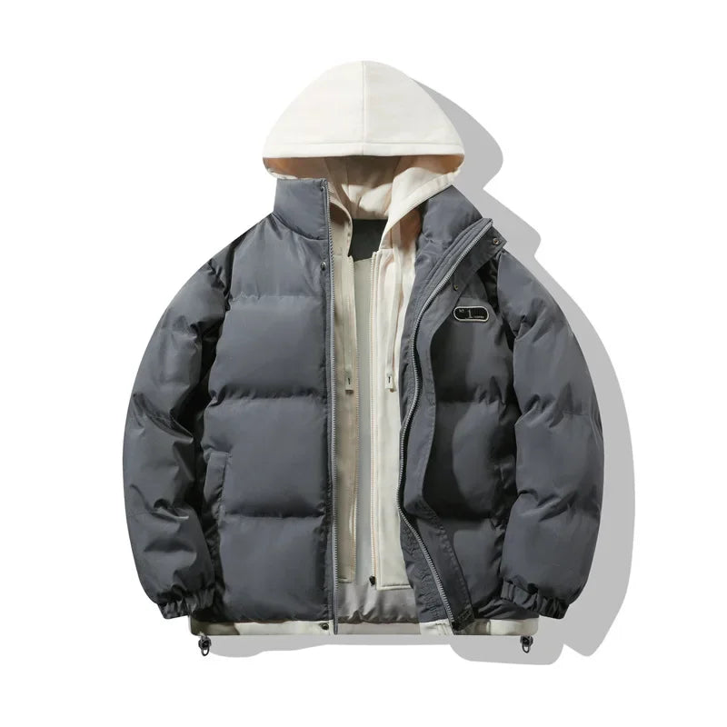 Men's Hooded Thick Cotton Coat