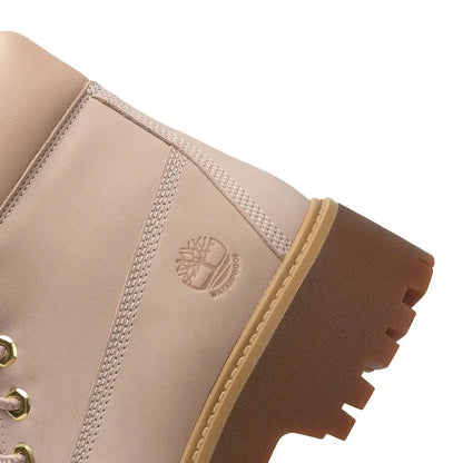 Timberland Women's Casual Shoes Outdoor Hiking Shoes Workwear Thick-Soled Height-Increasing Martin Boots A6Awcdr1 - Chicchar Fashion