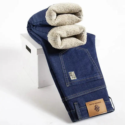 Cozy Denim Winter Jeans - Chicchar Fashion