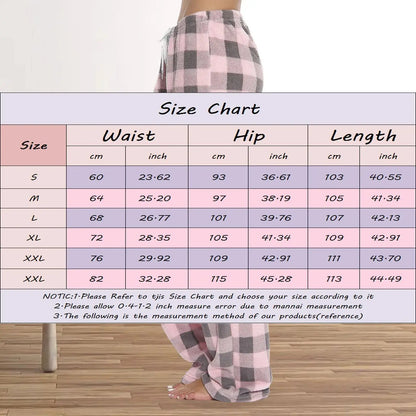 Cozy Plaid Pajama Pants - Chicchar Fashion