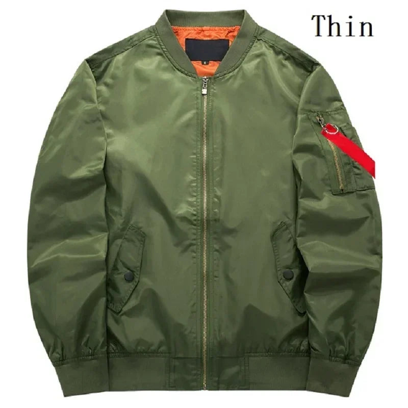 MA1 Bomber Jacket Cotton Blend