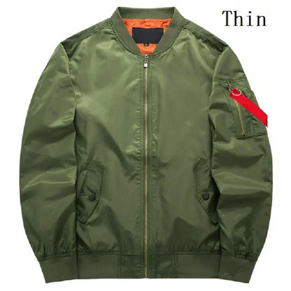 MA1 Bomber Jacket Cotton Blend