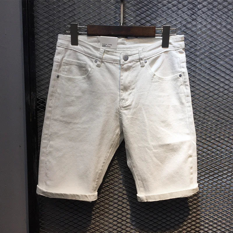 Men's Slim Denim Shorts
