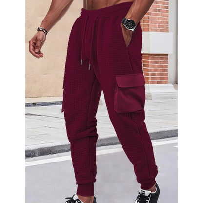 VersaFlex Men's Jacquard Multi-Pocket Work Pants