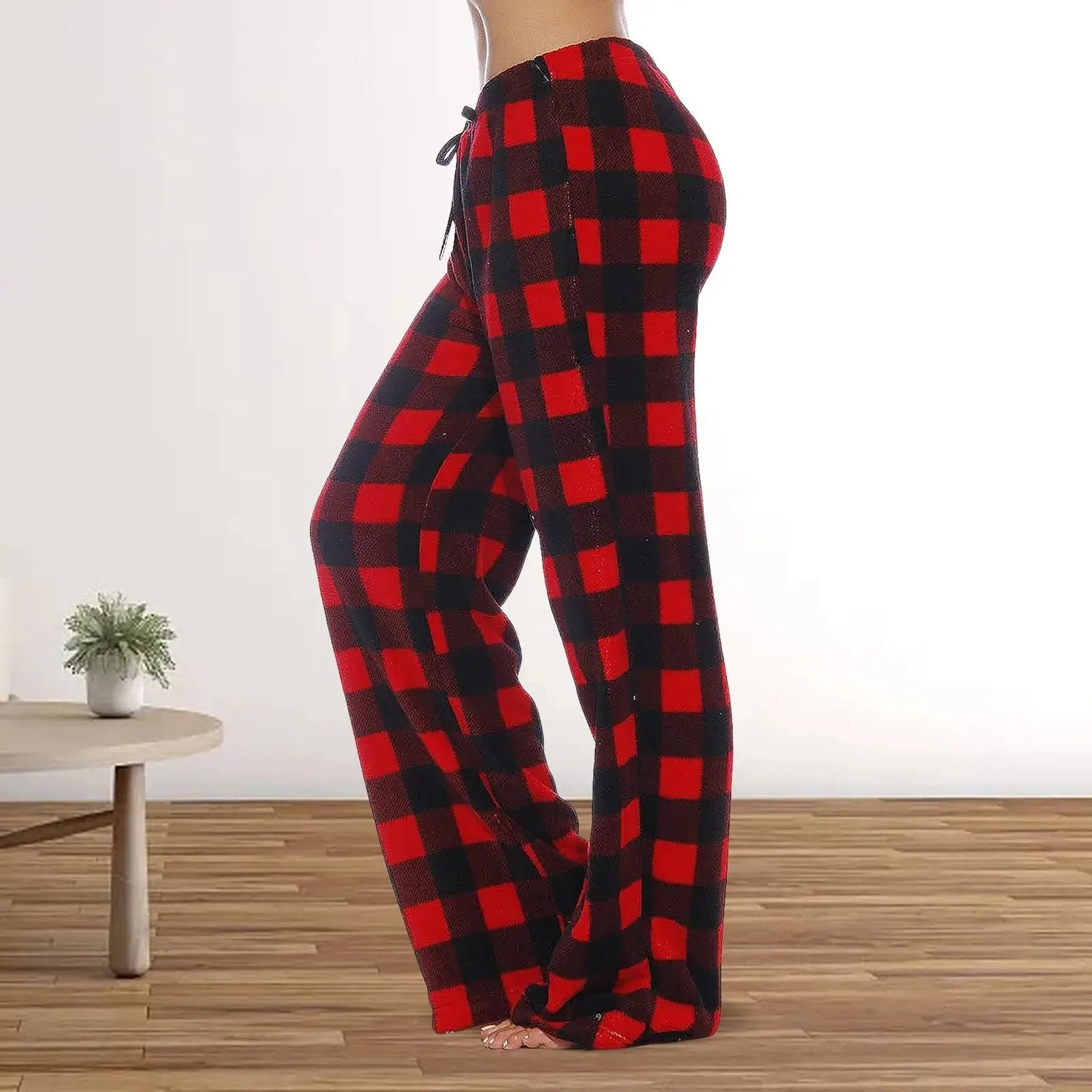 Cozy Plaid Pajama Pants - Chicchar Fashion