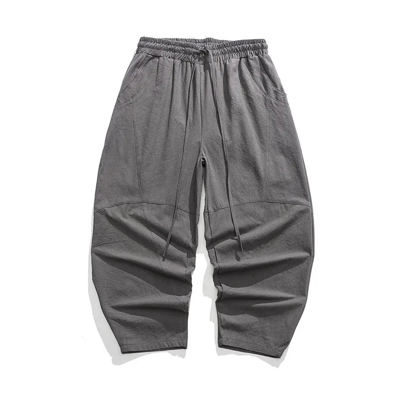 Men's Linen Harem Pants Loose