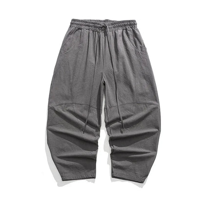 Men's Linen Harem Pants Loose