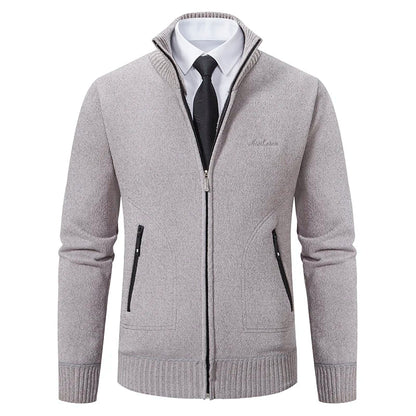 Men's Polyester Knit Cardigan Chicchar Fashion