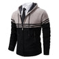 Men's Fleece Zip Stand Collar Chicchar Fashion