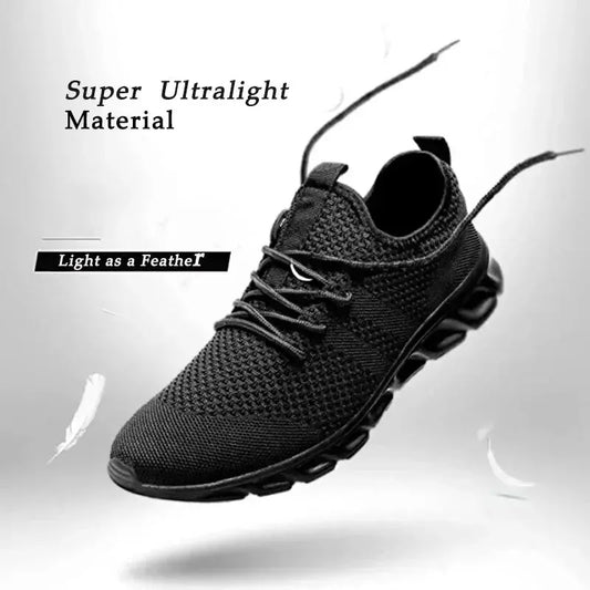 Hot Sale Light Running Shoes Comfortable Casual Men's Sneaker Breathable Non-slip Wear-resistant Outdoor Walking Men Sport Shoes - Chicchar Fashion