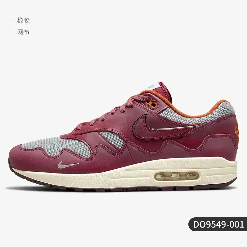 Nike Official Authentic Air Max 1 Men's and Women's Air Cushion Durable Running Shoes DO9549-001 - Chicchar Fashion