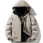 Silk-Cotton Puffer Parka