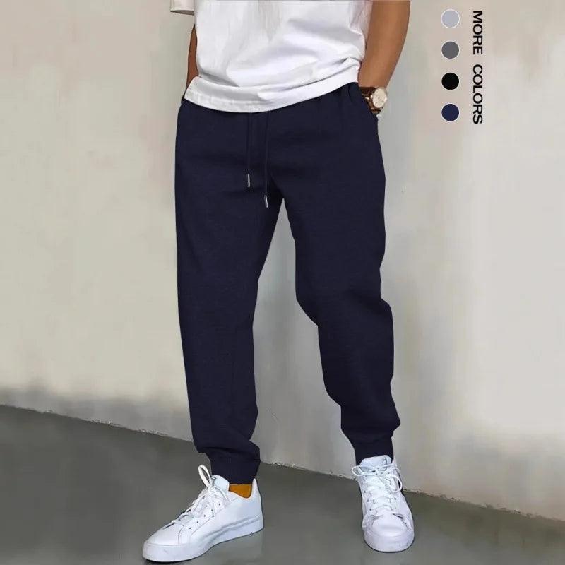 Plus-Size Men's Fleece Joggers