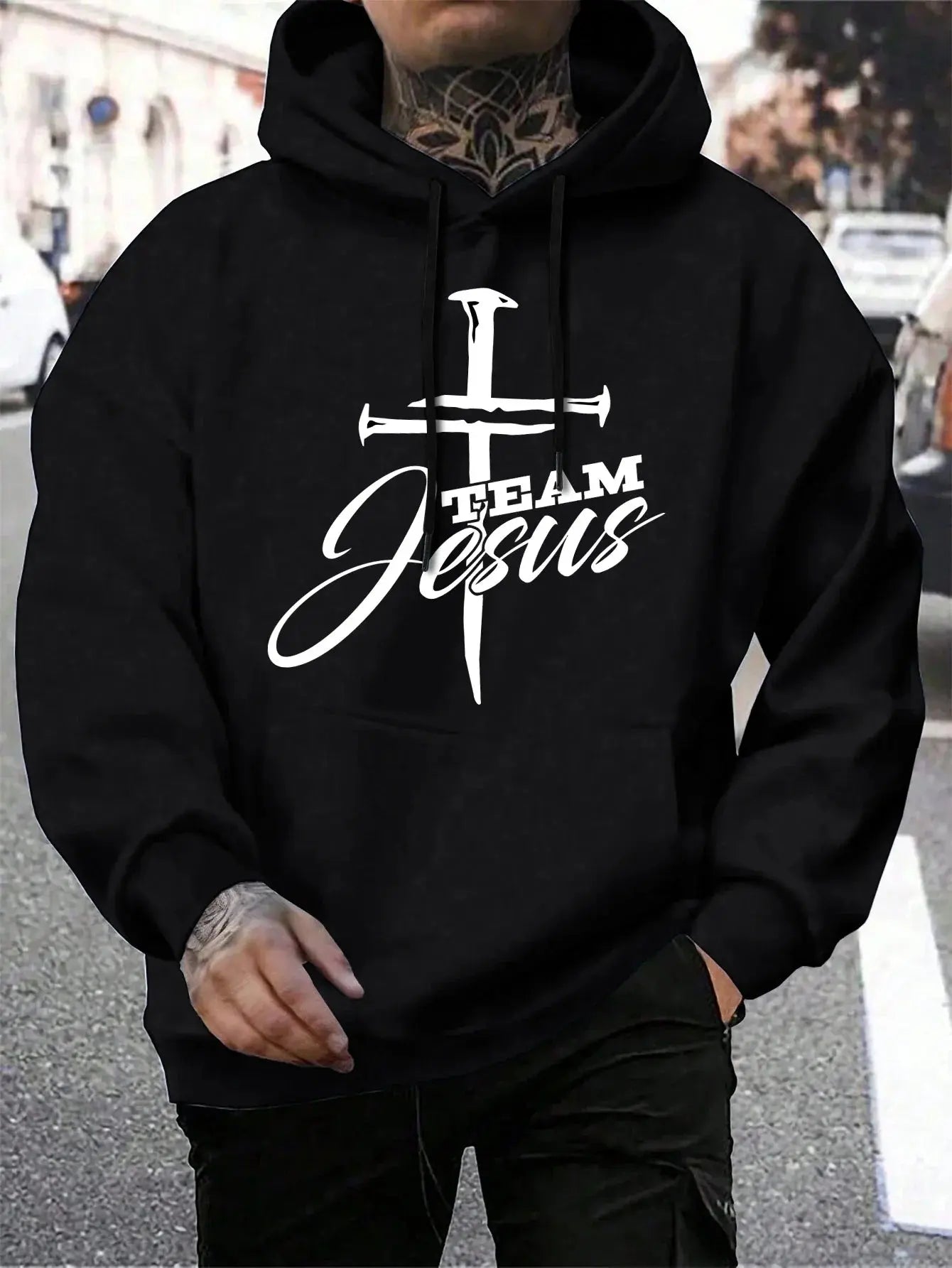 Team Jesus Cozy Hoodie - Chicchar Fashion