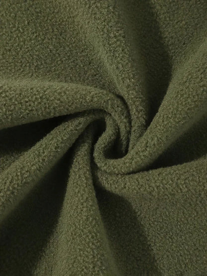 Vintage Cozy Men's Fleece Wide-Leg Joggers