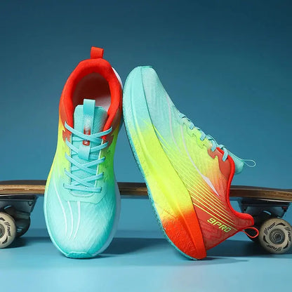 2025 Hot Selling Lightweight Mens and Womens Sports Shoes Refreshing Outdoor Racing Running Shoes Rebound Assisted Walking Shoes - Chicchar Fashion