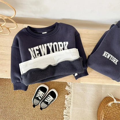 Cozy New York Toddler Outfit - Chicchar Fashion