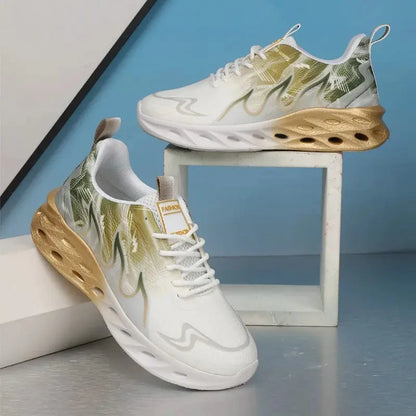 New Autumn Professional Mens Womens Sports Shoes Rebound Assisted Outdoor Running Shoes Versatile Arch Support Walking Shoes - Chicchar Fashion