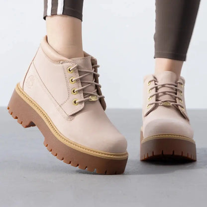 Timberland Martin Boots Women's Shoes Outdoor Hiking and Mountaineering Shoes Warm Thick-Soled Height-Increasing High-Top Boots A2Ha9En7 - Chicchar Fashion