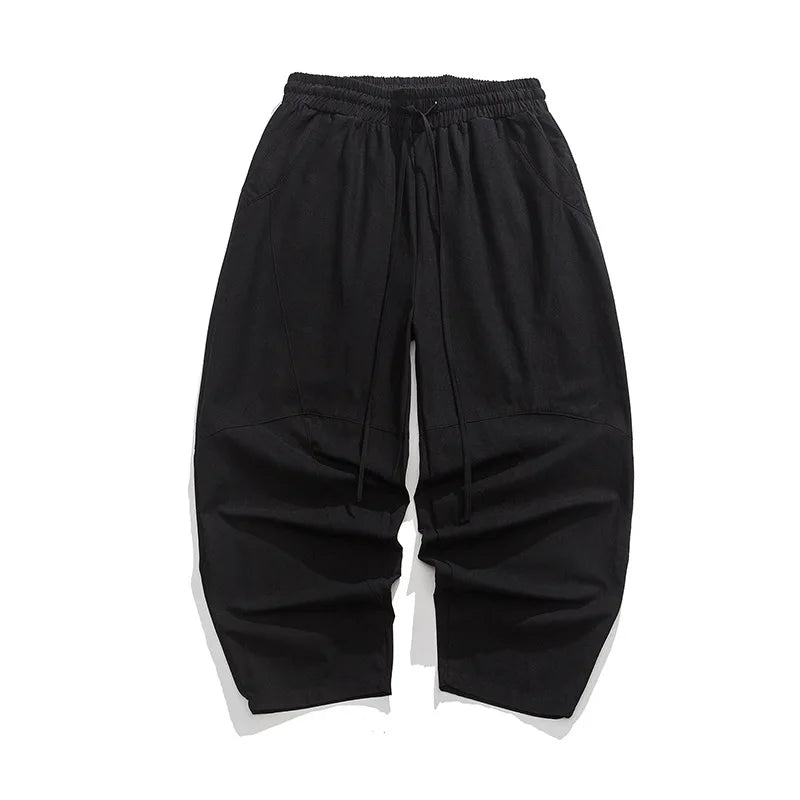 Men's Linen Harem Pants Loose