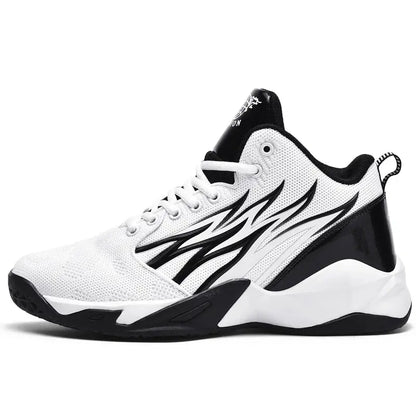 Men Basketball Shoes Comfort Casual Field Training Breathe Rebound Anti Slip Outdoor Sports Basketball Boots for Man - Chicchar Fashion