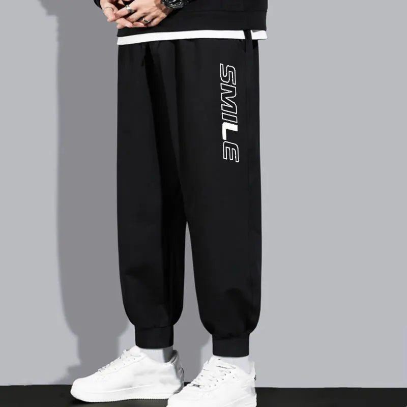 Plus Size Cotton Jogger Pants