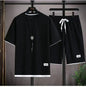 Men's Waffle Polyester Set Chicchar Fashion